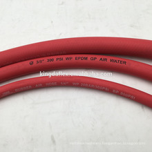 China Manufacture High Pressure Colorful Rubber Air Water Hose Pipe 20bar